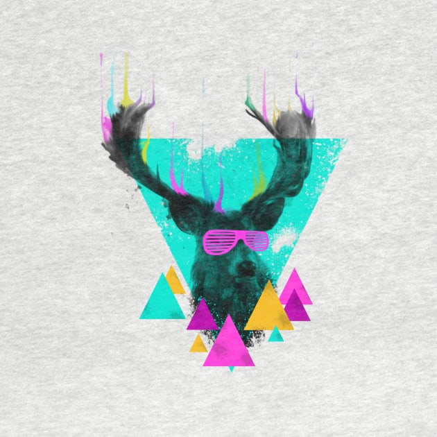 Retro Deer by mateusquandt